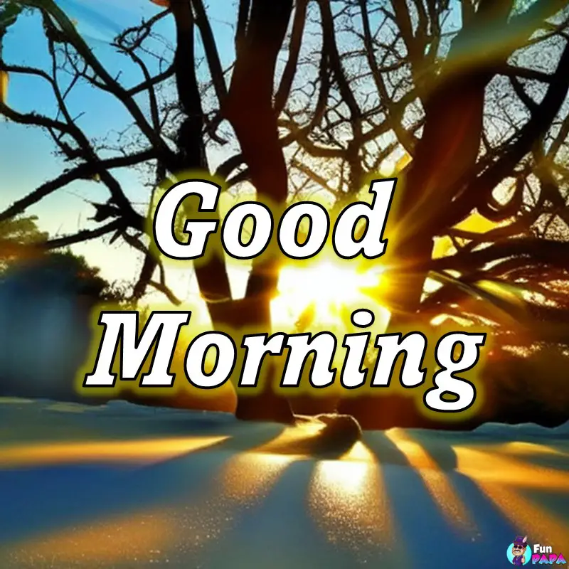 good morning photo in hindi