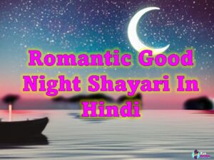 Emotional Good Night Love Shayari In Hindi With Image